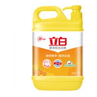 Libai new kumquat detergent in big barrels 4kg / bottle Hotel Hotel wholesale catering canteen dishw