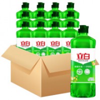 Libai Tea seed detergent 500g x 12 bottles (whole box for sale) hotel wholesale School canteen appli